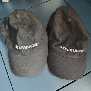 Starbucks Coffee Cap with White Logo (Pair)